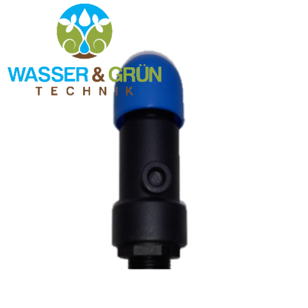 Entlüftungsventil - Belüftungsventil 3/4" und 1" - für XFD, XFS, Uniram, Hydro PC Tropfrohre - Tropfschlauch