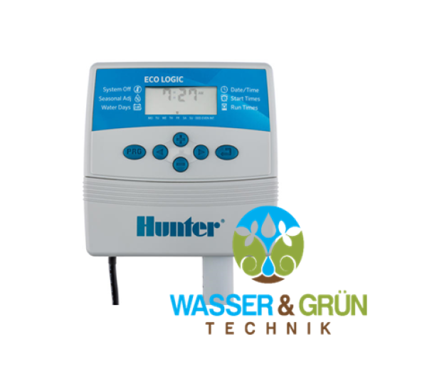 Programmateur Arrosage Hunter Eco Logic 401i - Automatique Pour Jardin & Pelouse