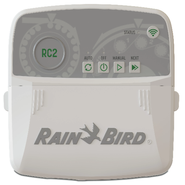 Rain-Bird RC2 8 Stationen Steuergerät Innenbereich / Indoor mit integriertem WLAN / WIFI und Bluetooth ohne Zusatzgerät