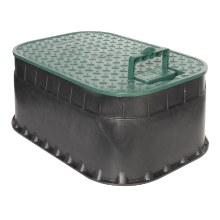 Dachbewässerungs Ventilbox groß, geringe Höhe