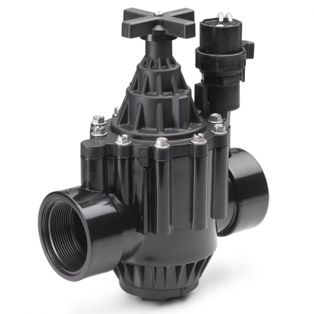 Opengardenweb RN-150 1 FF Magnetventil – 24 V AC, Durchflussregler, Selbstreinigender Stahlschaft, Progressive Feder – Für Bewässerung, 1,0–12 Bar, Bis 90 L/min