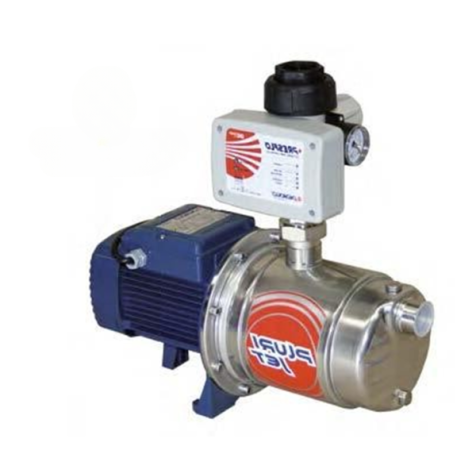 Pedrollo Selbstsaugende Kreiselpumpe mit PRESFLO (Pedrollo Selbstsaugende Kreiselpumpe mit PRESFLO: Perollo Selbstsaugende Kreiselpumpe mir PRESFLO - Typ JSWm2CM/PF) p743-01880