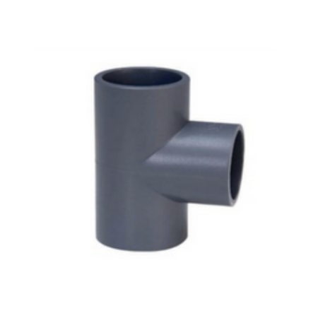 PVC Klebe T-Stück 90° (PVC Klebe T-Stück 90°: PVC Klebe T-Stück 90°, 40 mm) KM58