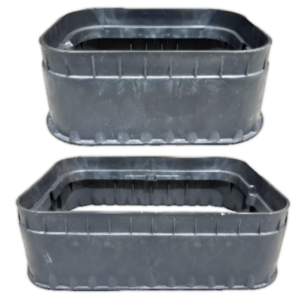 Verlängerung für Ventilbox, Verlängerung für eckig groß und eckig klein