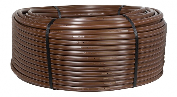 Rain-Bird Rain Bird Tropfrohr PCD, Drip-Line Tropfer, 16mm, 33cm, 2,3 l/h, braun 100m *geringere Wandstärke als XFD* XFDPCD