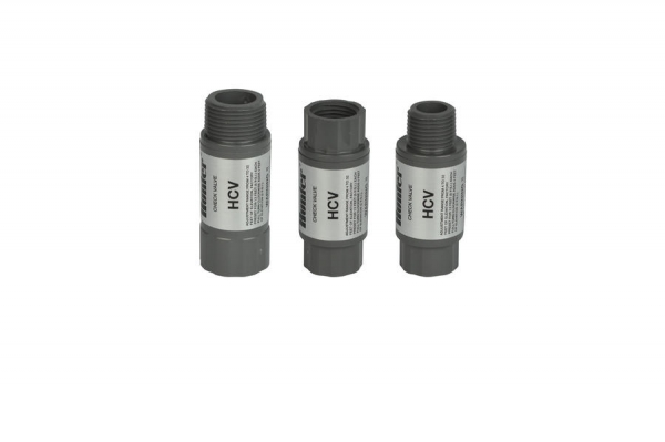 HCV Hunter Auslaufsperrventil - Innengewinde (Einlass) x Außengewinde (Auslass), 1/2" und 3/4"